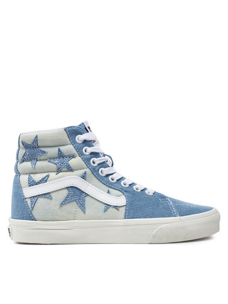 

Кеды женские Vans Sk8-Hi VN000CMXDNM1 голубые 37 EU, Голубой, Sk8-Hi VN000CMXDNM1