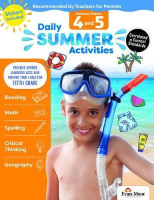 

Daily Summer Activities Grades 4-5 Activity Book