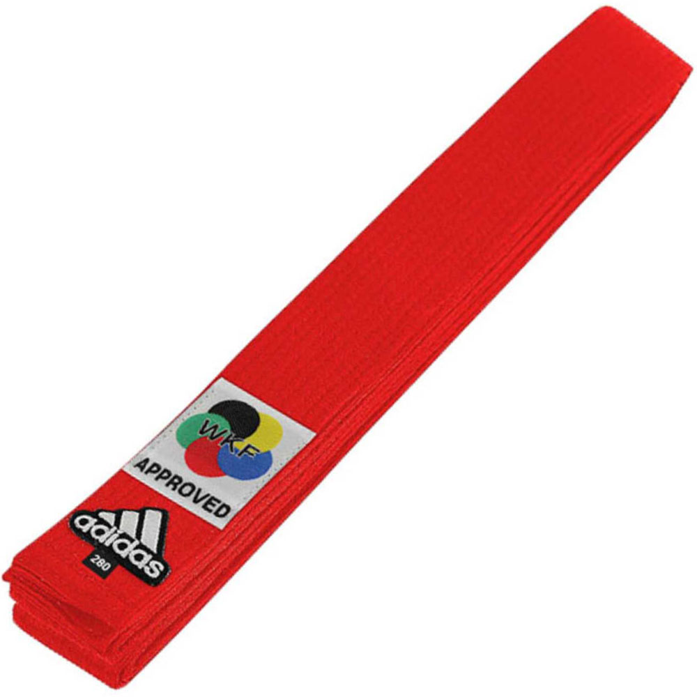 

Пояс для карате Elite WKF Premium красный (длина 300 см), Elite WKF Premium
