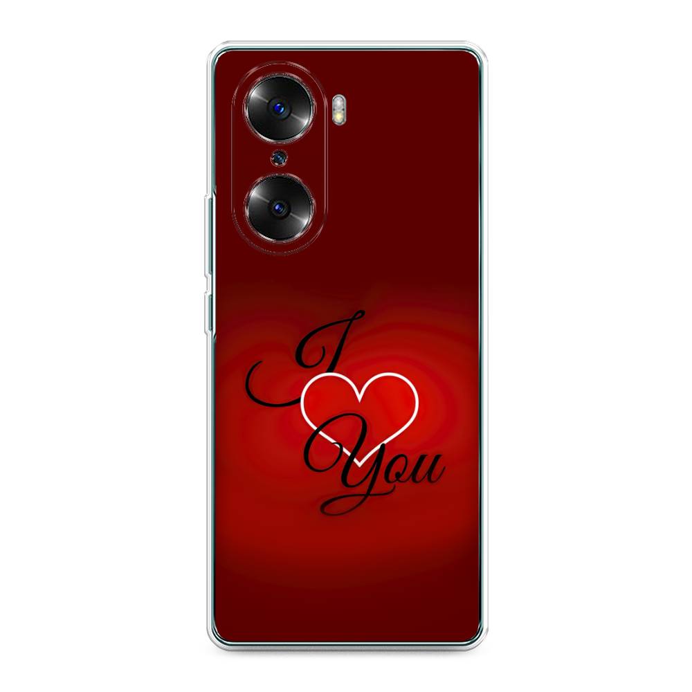

Чехол Awog на Honor 60 "I love you 3", Разноцветный, 6106650-6