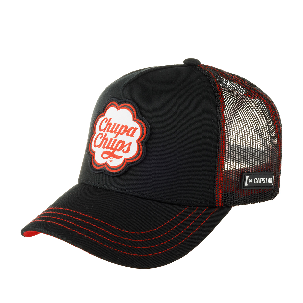 

Бейсболка унисекс CAPSLAB CL/CC1/1/CAS/CC1 Chupa Chups черная/красная, Черный, CL/CC1/1/CAS/CC1 Chupa Chups