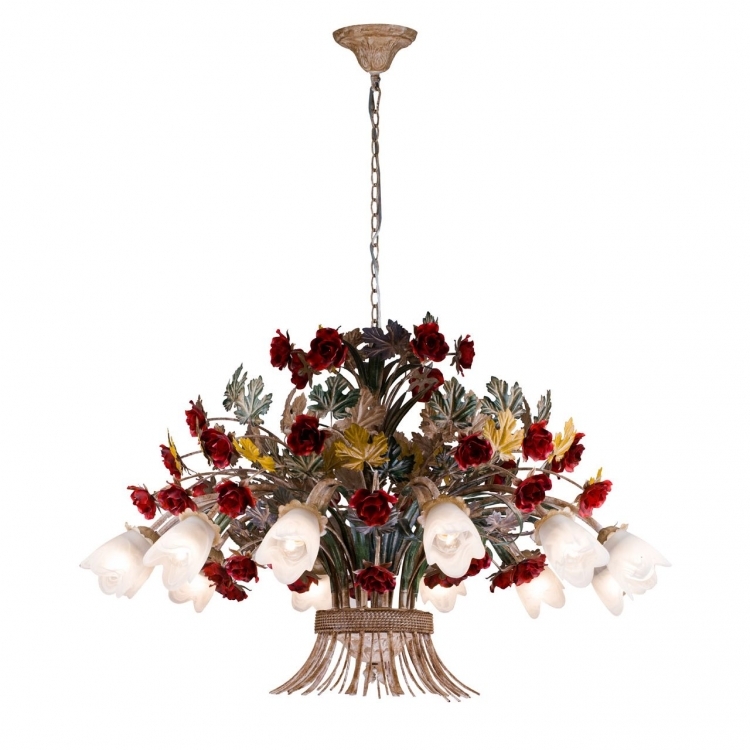 

Подвесная люстра Lucia Tucci Fiori Di Rose 1760.12, Fiori Di Rose 1760.12