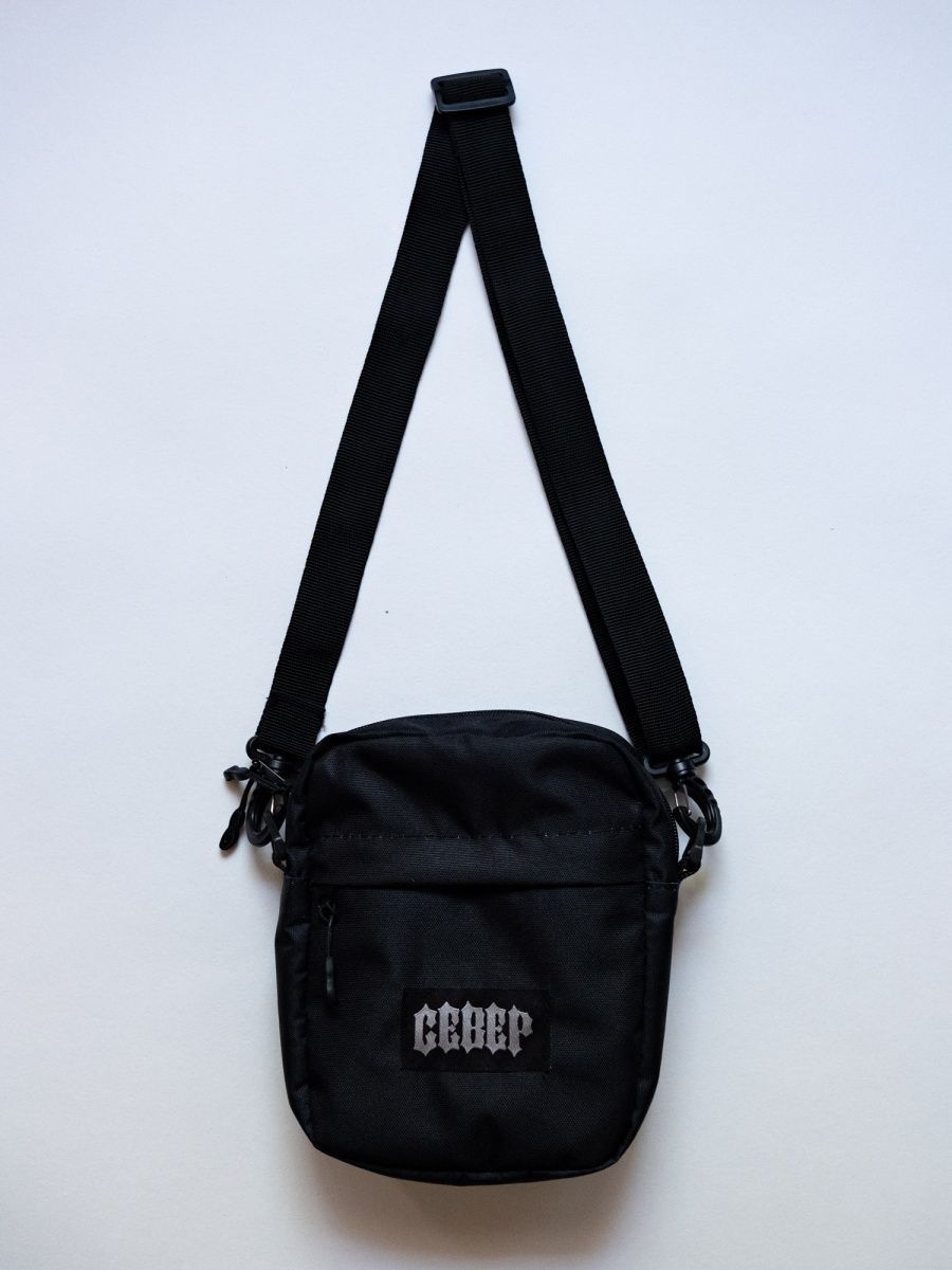 

Сумка унисекс Severclothing B-Blank, черный, B-Blank