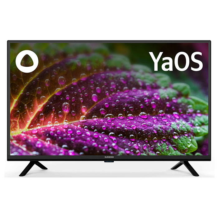 

32 Телевизор SunWind SUN-LED32XS300, HD, черный, СМАРТ ТВ, YaOS