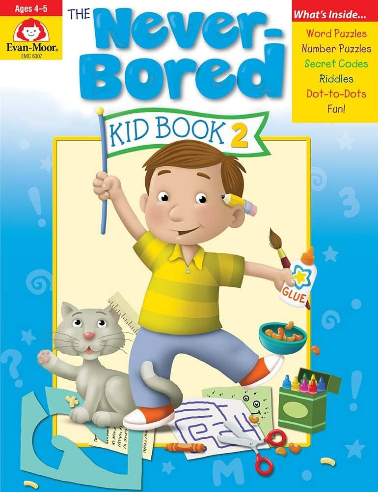 

Never-Bored Kid Book 2, Ages 4-5