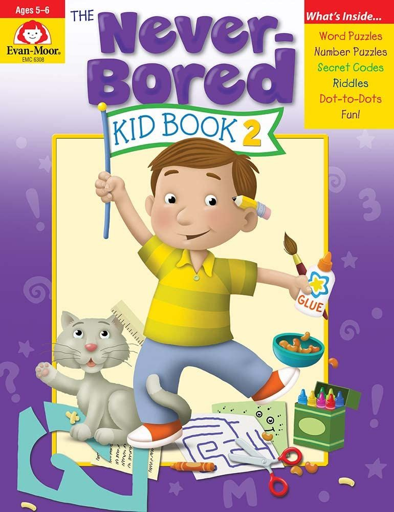 

Never-Bored Kid Book 2, Ages 5-6