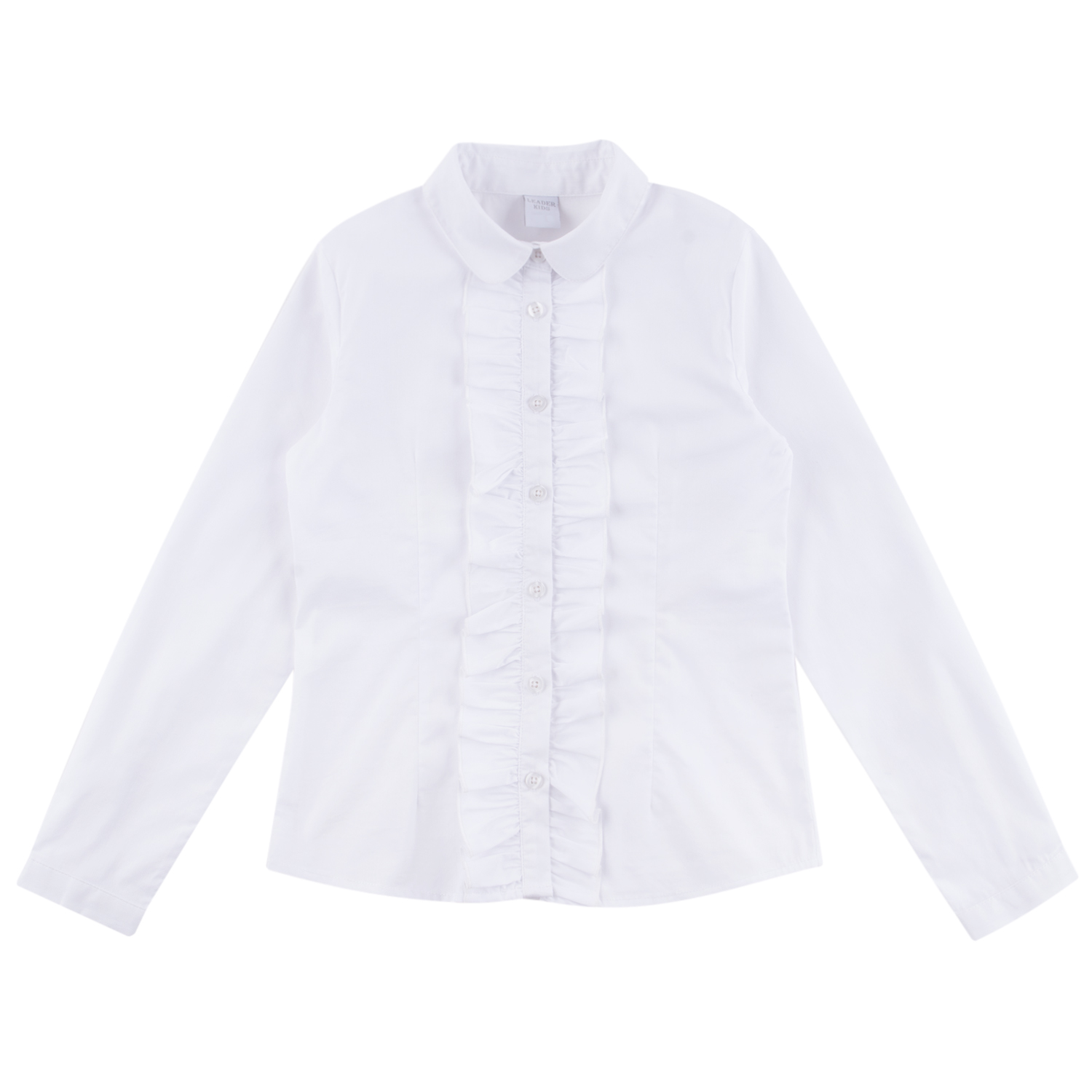 

Блузка детская Leader Kids DS212-g4-1-015 white р.122, DS212-G4-1-015