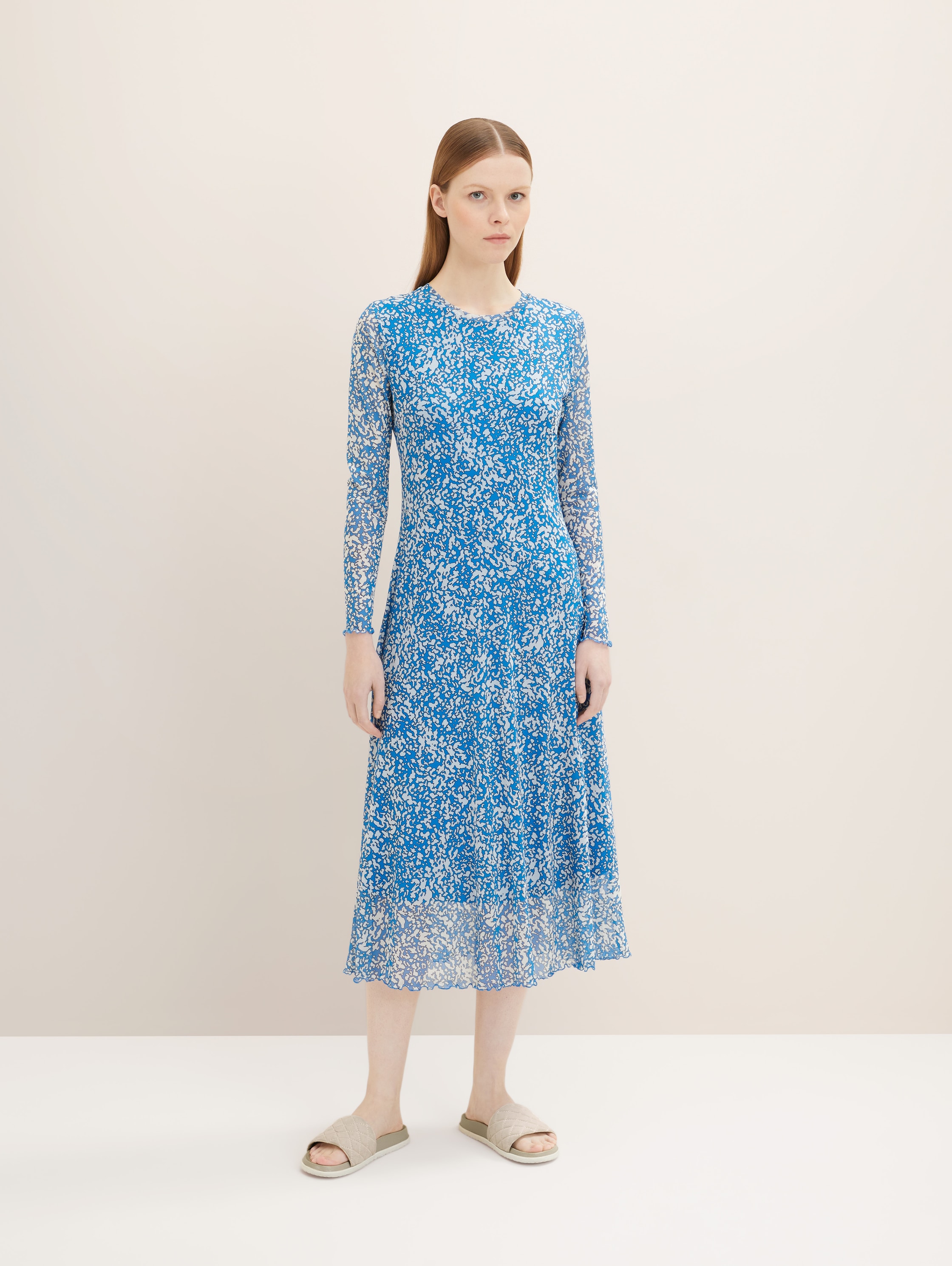 

Платье женское TOM TAILOR 1035709 синее XS, 1035709