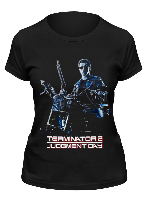 

Футболка женская Printio Terminator черная L, Черный, Terminator