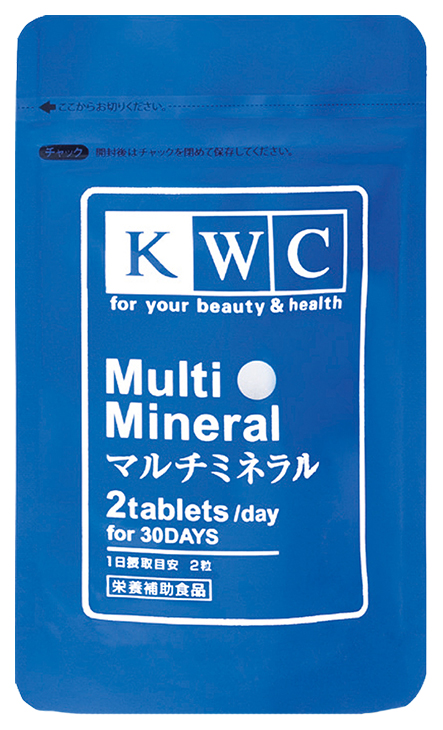 Купить KWC Мульти Минерал таблетки 500 мг 60 шт., Япония