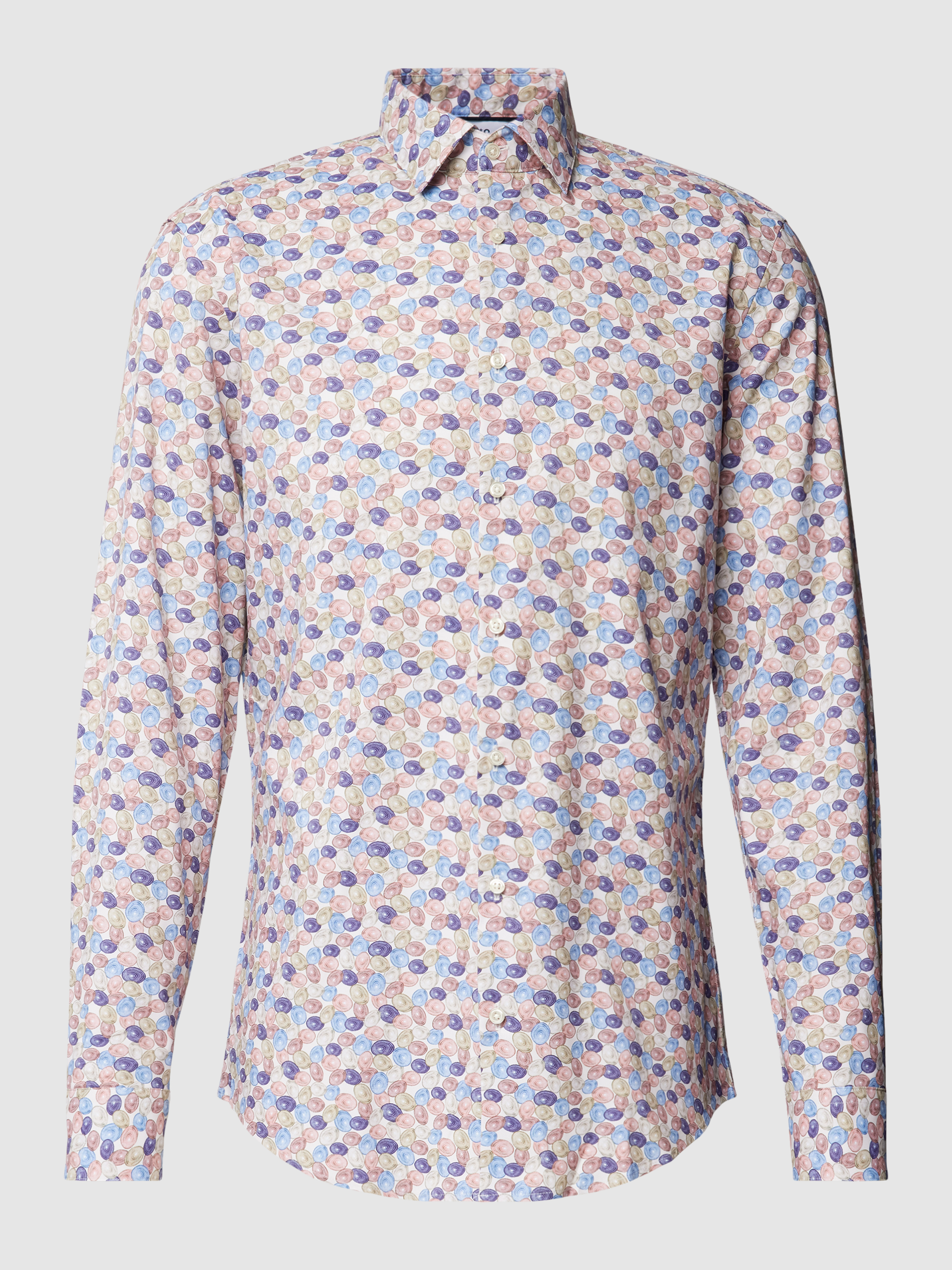

Рубашка мужская Jake*s 1823626 разноцветная 41/42, Разноцветный, 1823626