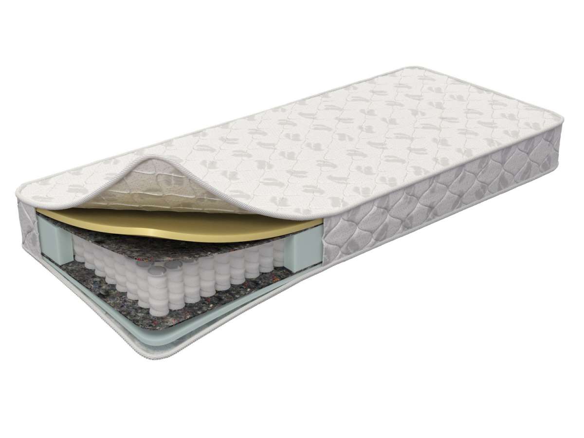 

Матрас Dimax Оптима мемо, 160х190х18 см, Пружинный, Белый, Оптима мемо