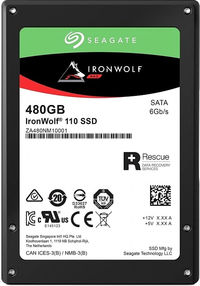 

Внутренний SSD накопитель Seagate IronWolf 110 2.5" 480Gb (ZA480NM10011)