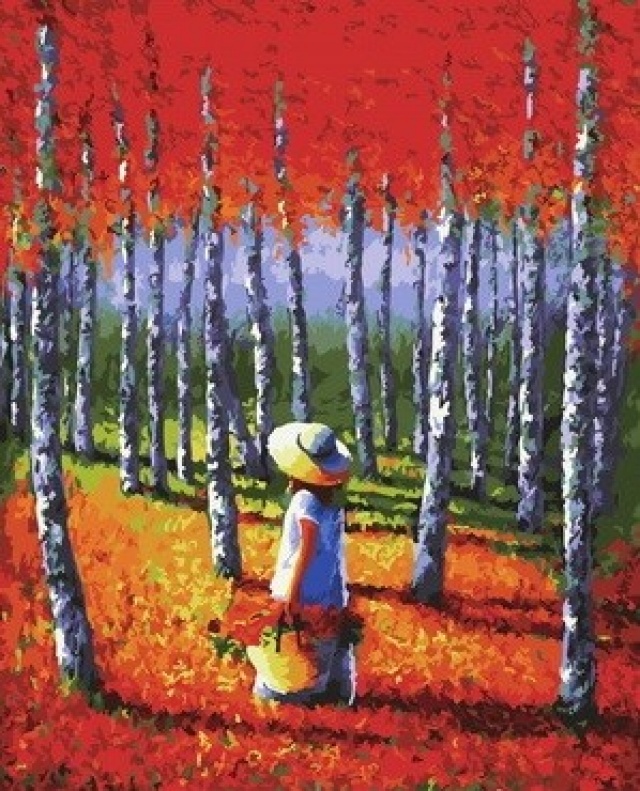 

Картина по номерам. Paintboy. Теплый лес. GX34451