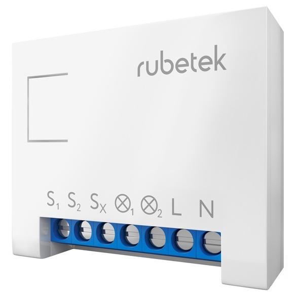 фото Реле wi-fi rubetek re-3312 работает с алисой (white)