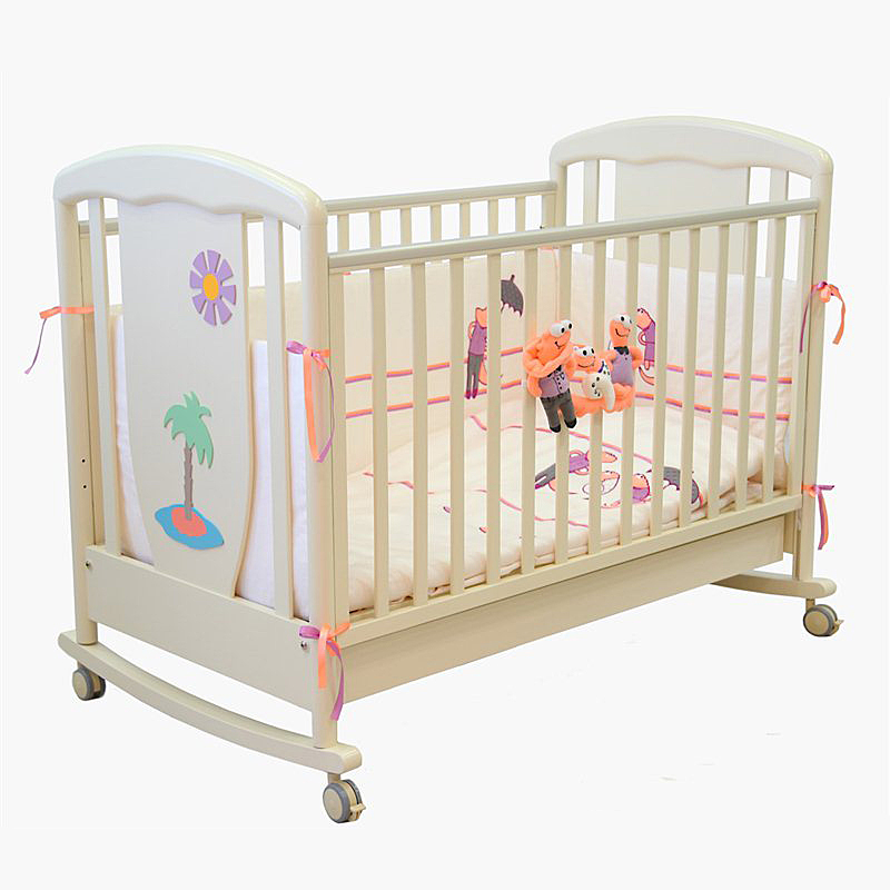 

Детская кроватка VITALIA 125x65 Слоновая кость, VITALIA