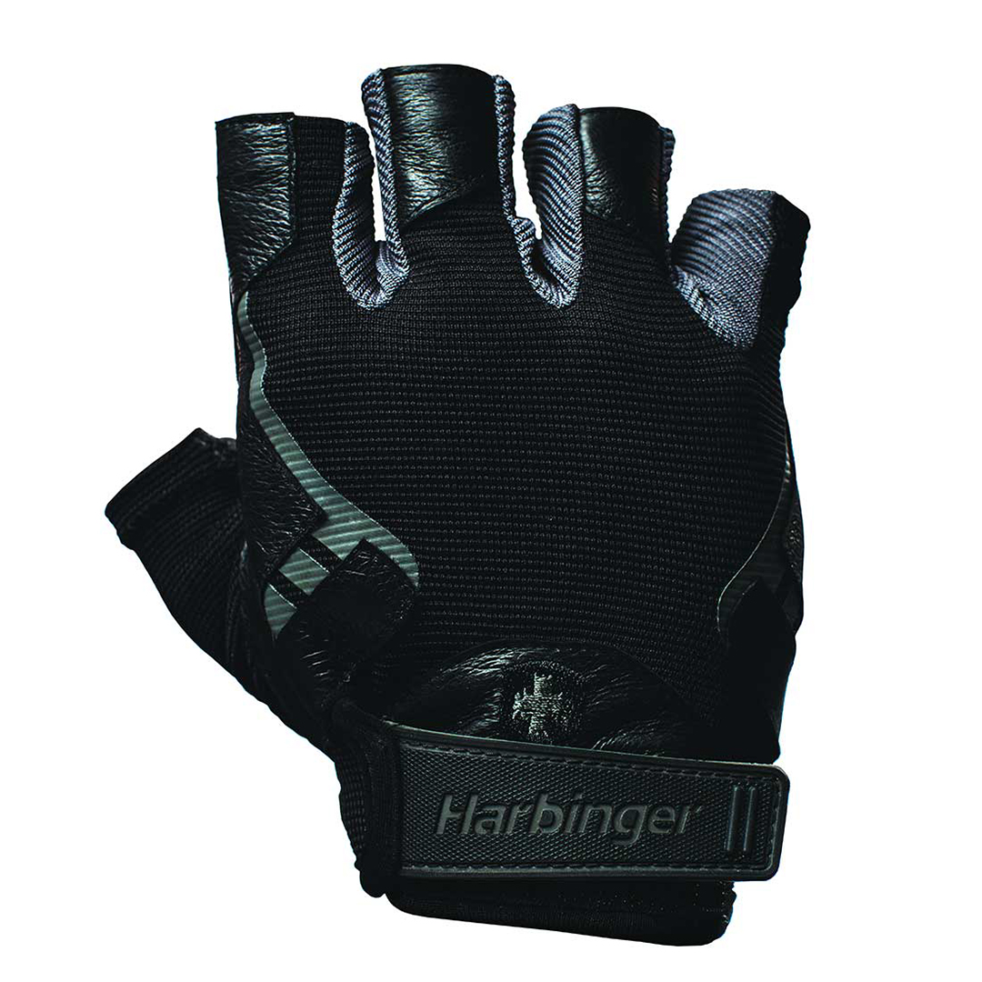 фото Перчатки атлетические harbinger pro, black, 8/m