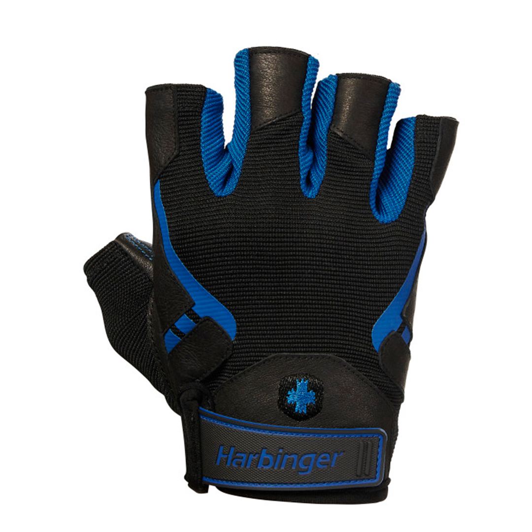 фото Перчатки атлетические harbinger pro, blue, 8/m