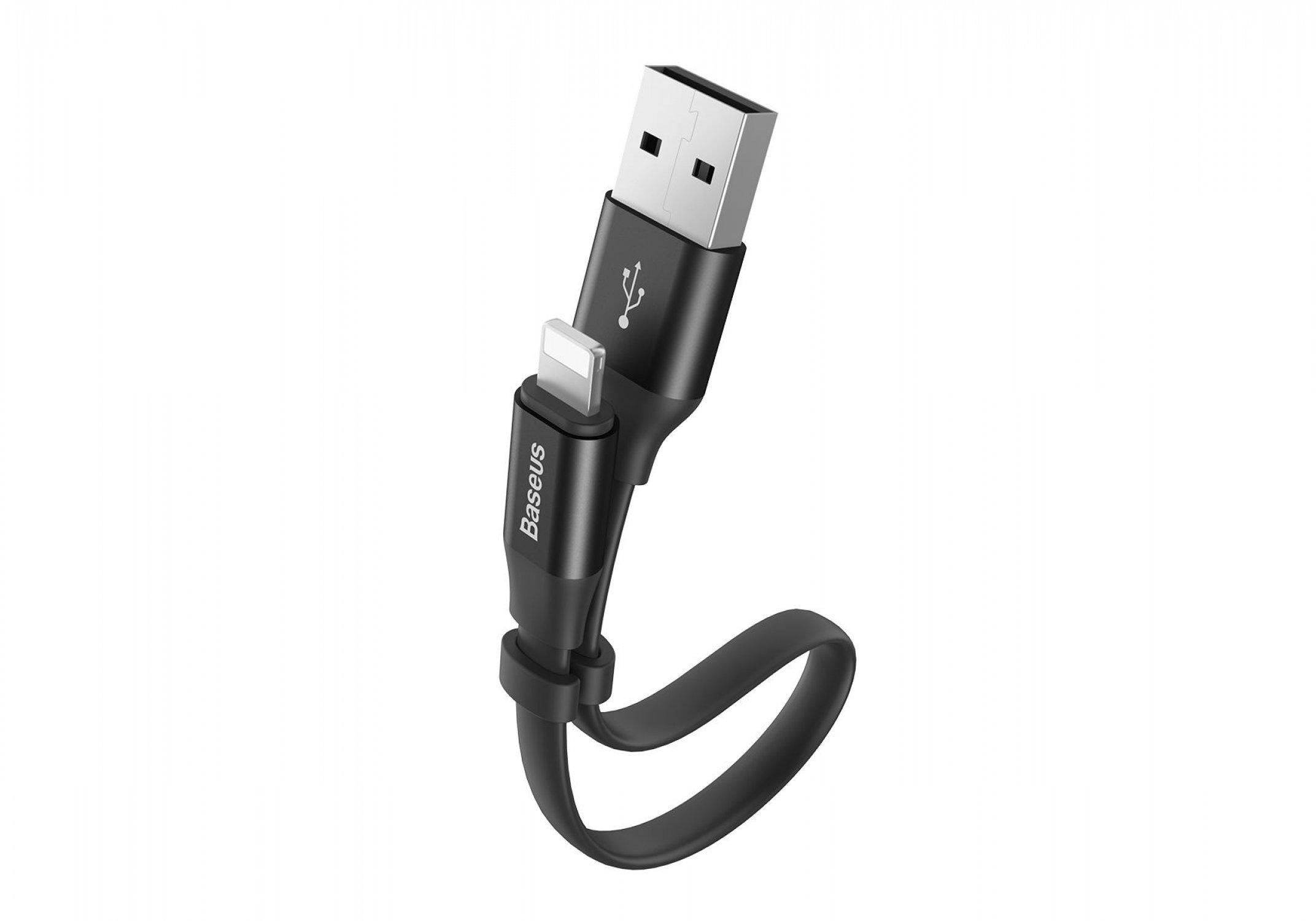 фото Кабель baseus usb-ip nimble black 0.23m