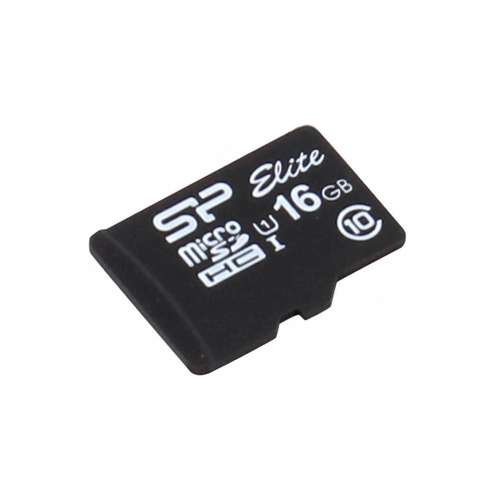 Карта памяти Silicon Power microSDHC 16Gb Class10 (SP016GBSTHBU1V10)