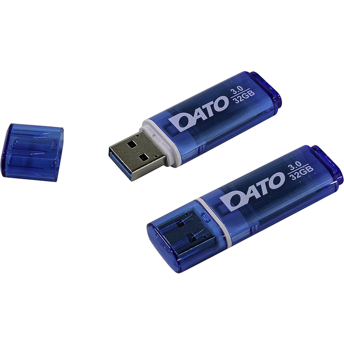 фото Флешка dato db8002u3 32гб blue (db8002u3b-32g)