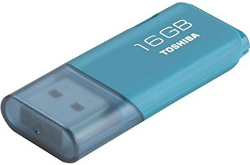 

Флеш Диск Toshiba 16Gb Hayabusa U202 THN-U202L0160E4 USB2.0 голубой