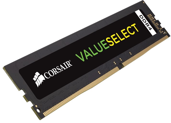 

Оперативная память Corsair ValueSelect 16Gb DDR4 2666MHz (CMV16GX4M1A2666C18), ValueSelect