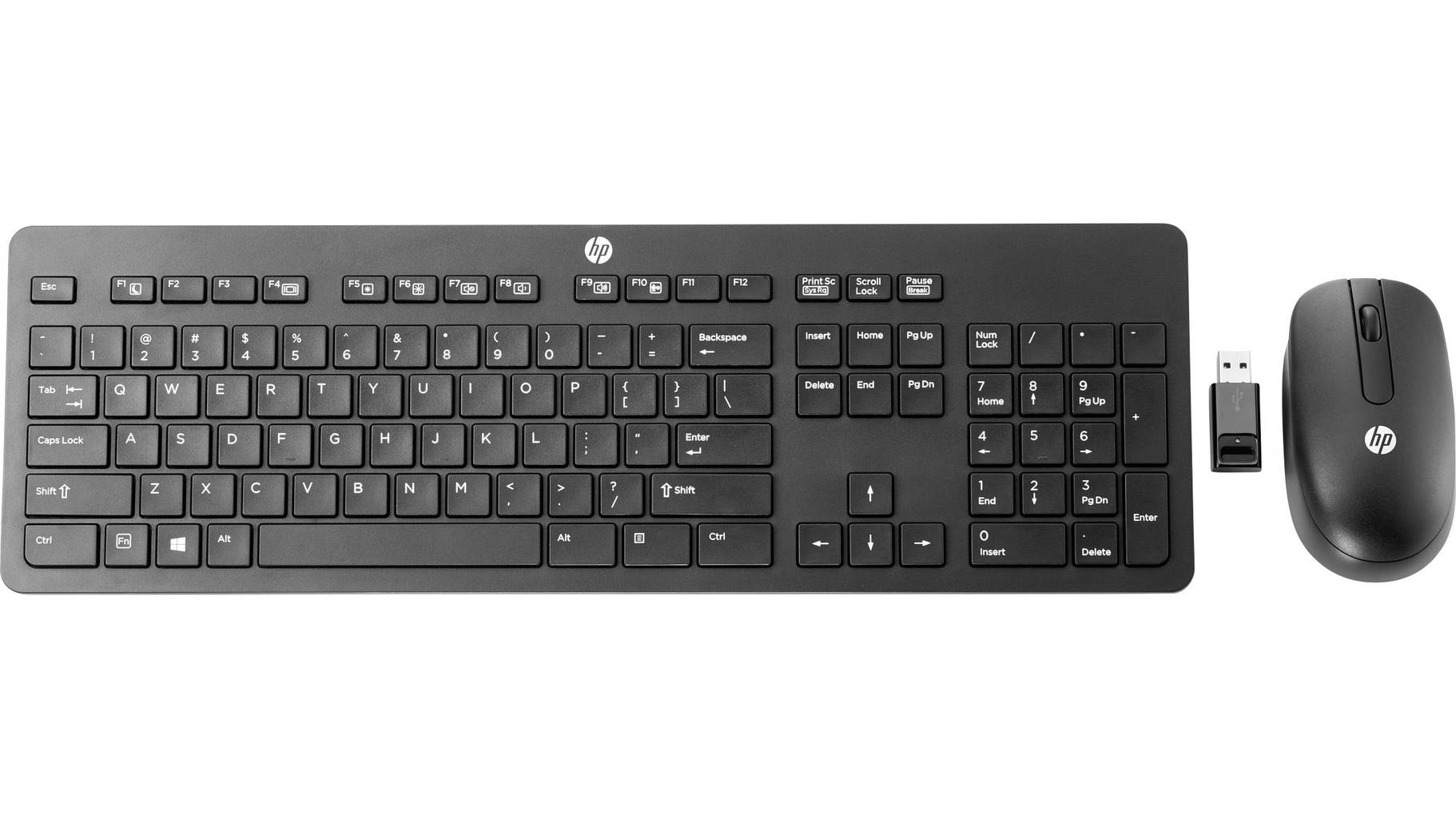 

Клавиатура и мышь HP Wireless Slim Business Keyboard Black (N3R88AA)