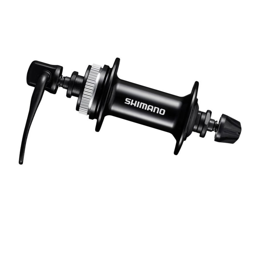 

Втулка передняя Shimano MT200, 32отв, OLD:100мм, QR, под диск C.Lock, черный EHBMT200B