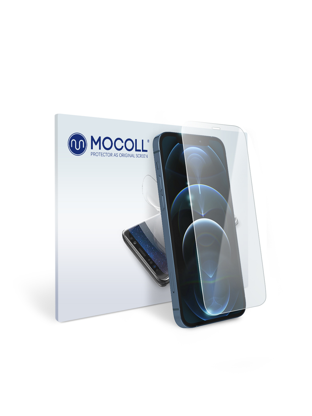 

Пленка защитная MOCOLL для дисплея Apple iPhone 12 Pro глянцевая