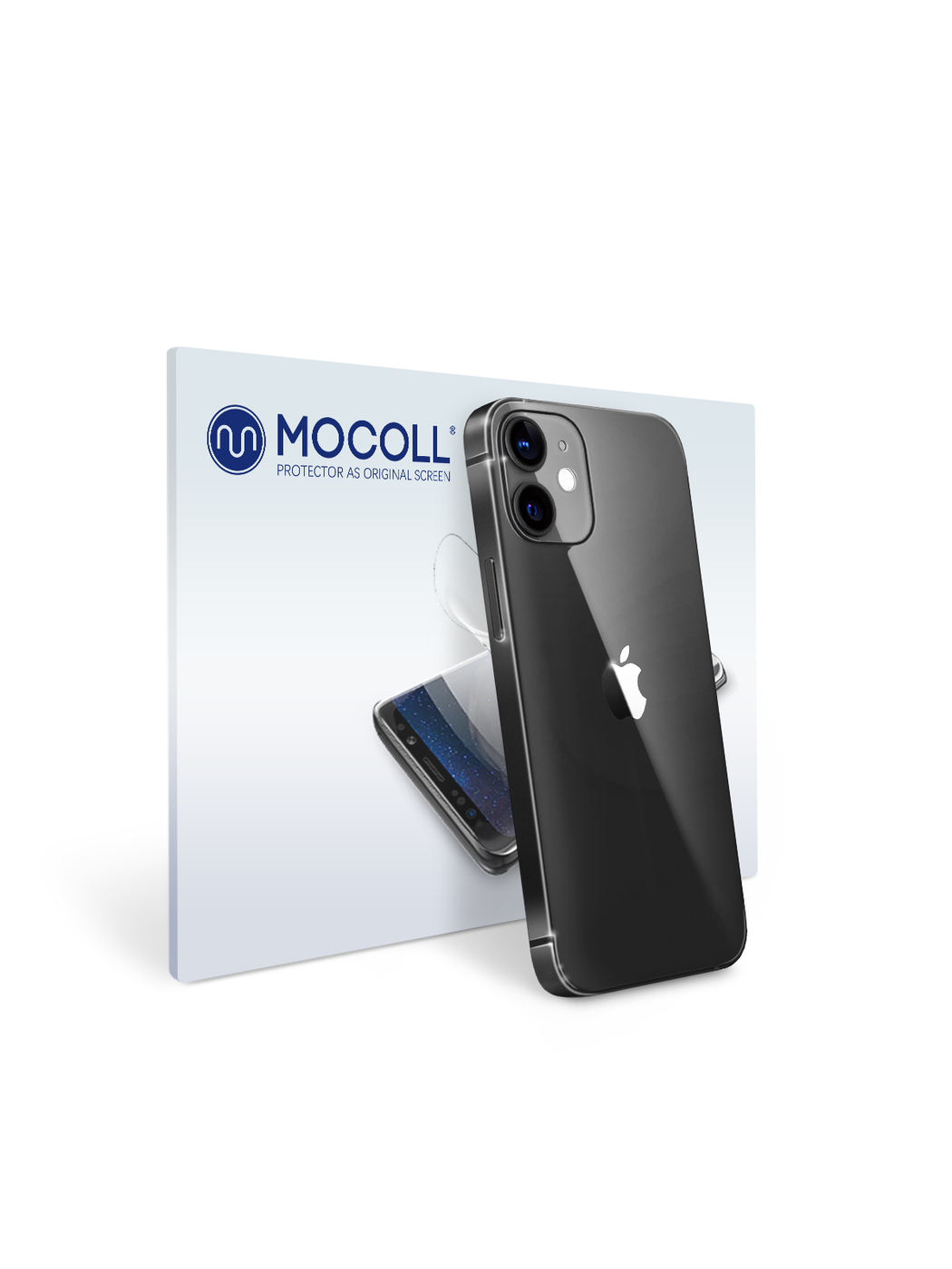 

Пленка защитная MOCOLL для задней панели Apple iPhone 12 матовая