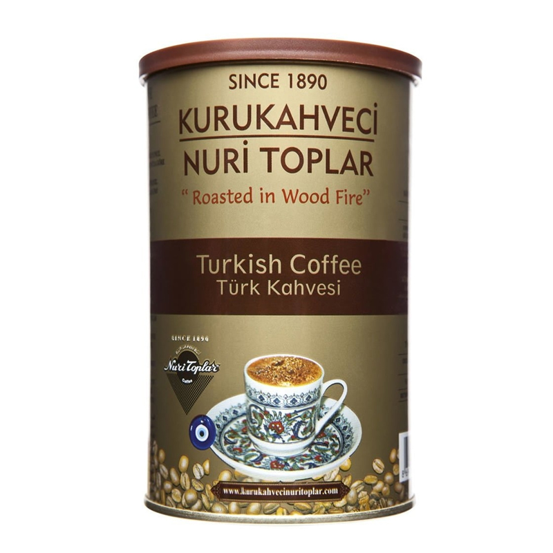 

Турецкий молотый обжаренный кофе Nuri Toplar Turkish 250 г