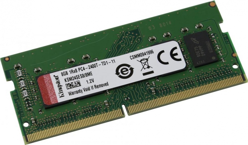 

Оперативная память Kingston KSM24SES8/8ME RTL, Server Premier