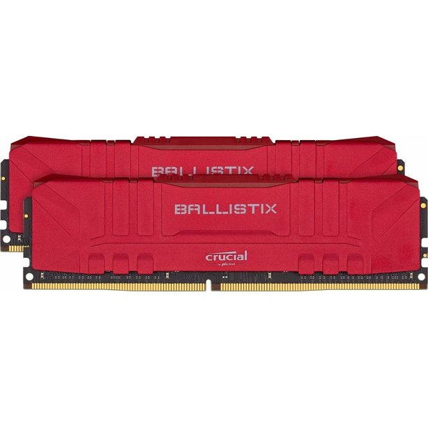 

Оперативная память Crucial Ballistix Red DDR4 2x16GB Kit (BL2K16G26C16U4R), Ballistix