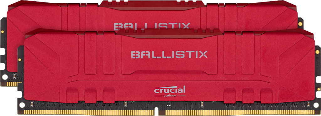 фото Оперативная память crucial ballistix bl2k8g32c16u4r red