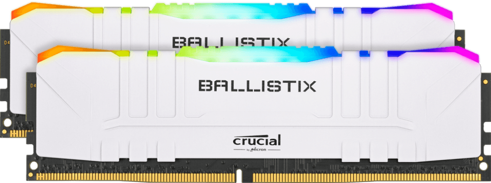 

Оперативная память Crucial Ballistix BL2K8G32C16U4WL White, Ballistix RGB