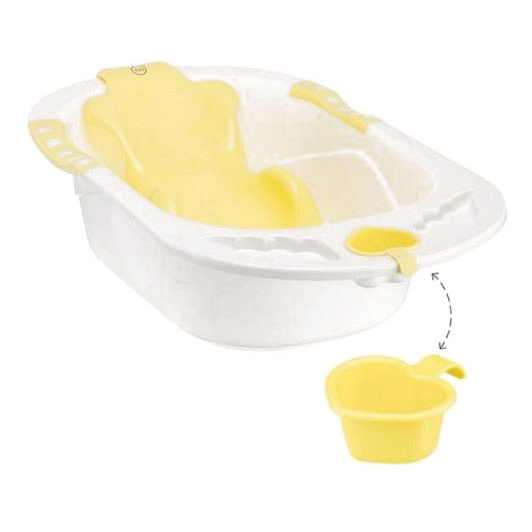 фото Ванна детская bath comfort yellow happy baby