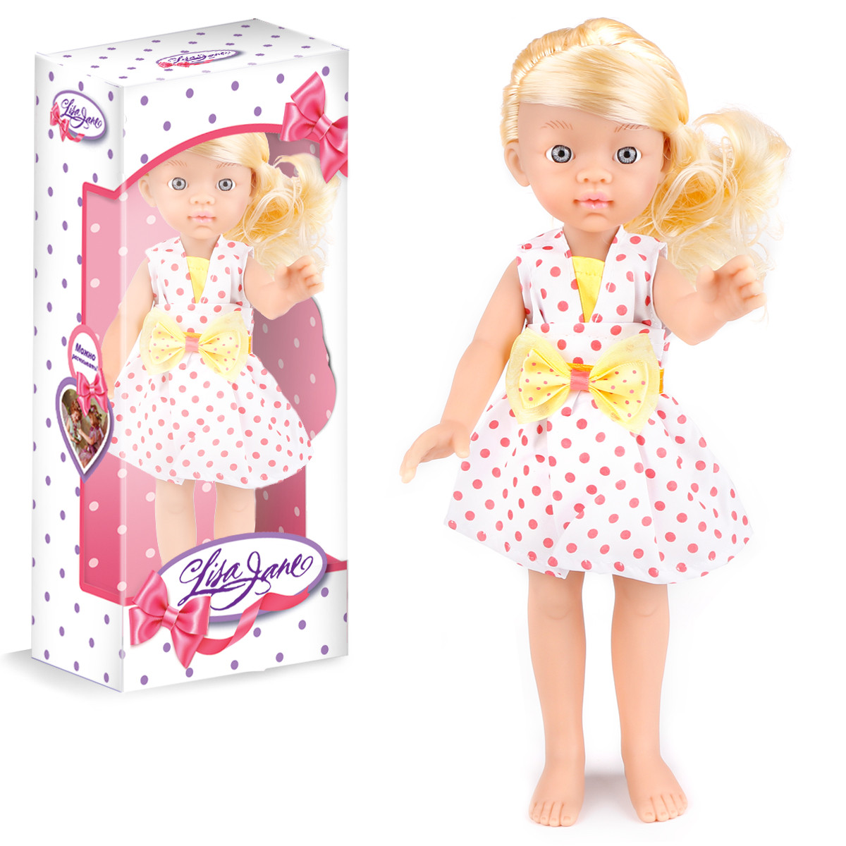 

Кукла виниловая Lisa Jane 33 см, 70299