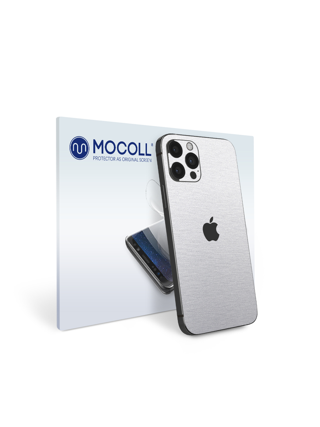 

Пленка защитная MOCOLL для задней панели Apple iPhone 12 Mini Металлик Серебристый