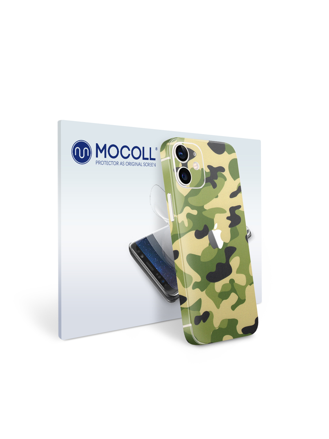 

Пленка защитная MOCOLL для задней панели Apple iPhone 12 Mini Хаки Зеленый