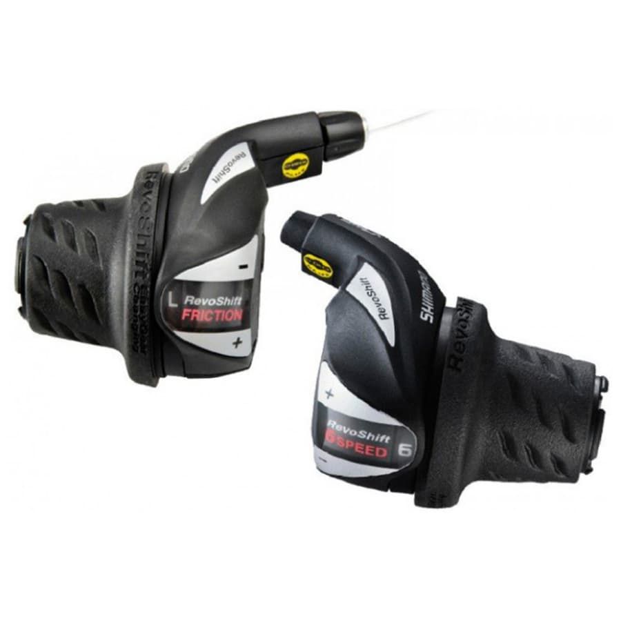 

Шифтер Shimano Tourney RS36 лев/пр, 3(Frict)x6ск), тр.+оплетк ESLRS36P6FA, Черный