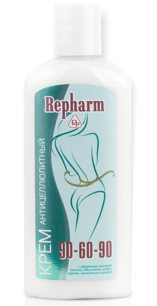 Крем Repharm антицеллюлитный 90 - 60 – 90 с эфирными маслами 150 мл