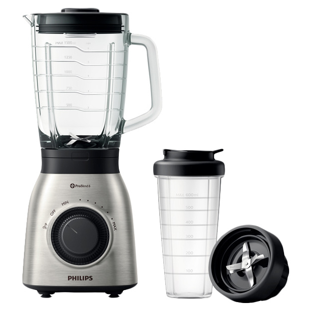 

Блендер Philips Viva Collection HR3556/00 Grey, Viva Collection HR3556/00