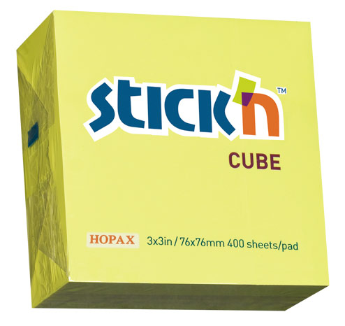 фото Блок самоклеящийся бумажный stick`n 21010 stick'n