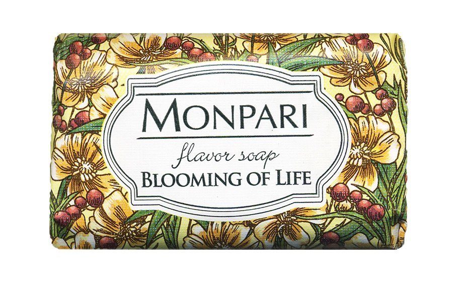 фото Туалетное мыло "monpari" blooming of life (цветение жизни), 200 г