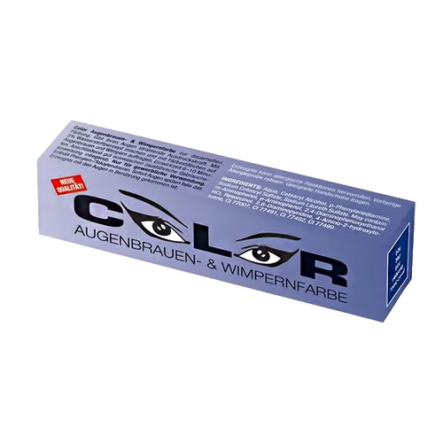 

Краска для ресниц и бровей Color Eyebrow & Eyelash Comair тёмно синий,15 мл