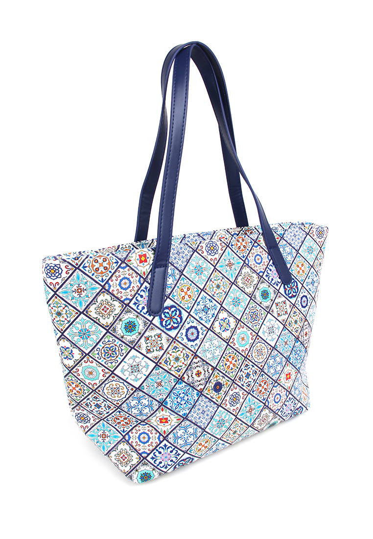 фото Пляжная сумка женская daniele patrici a35637 синяя