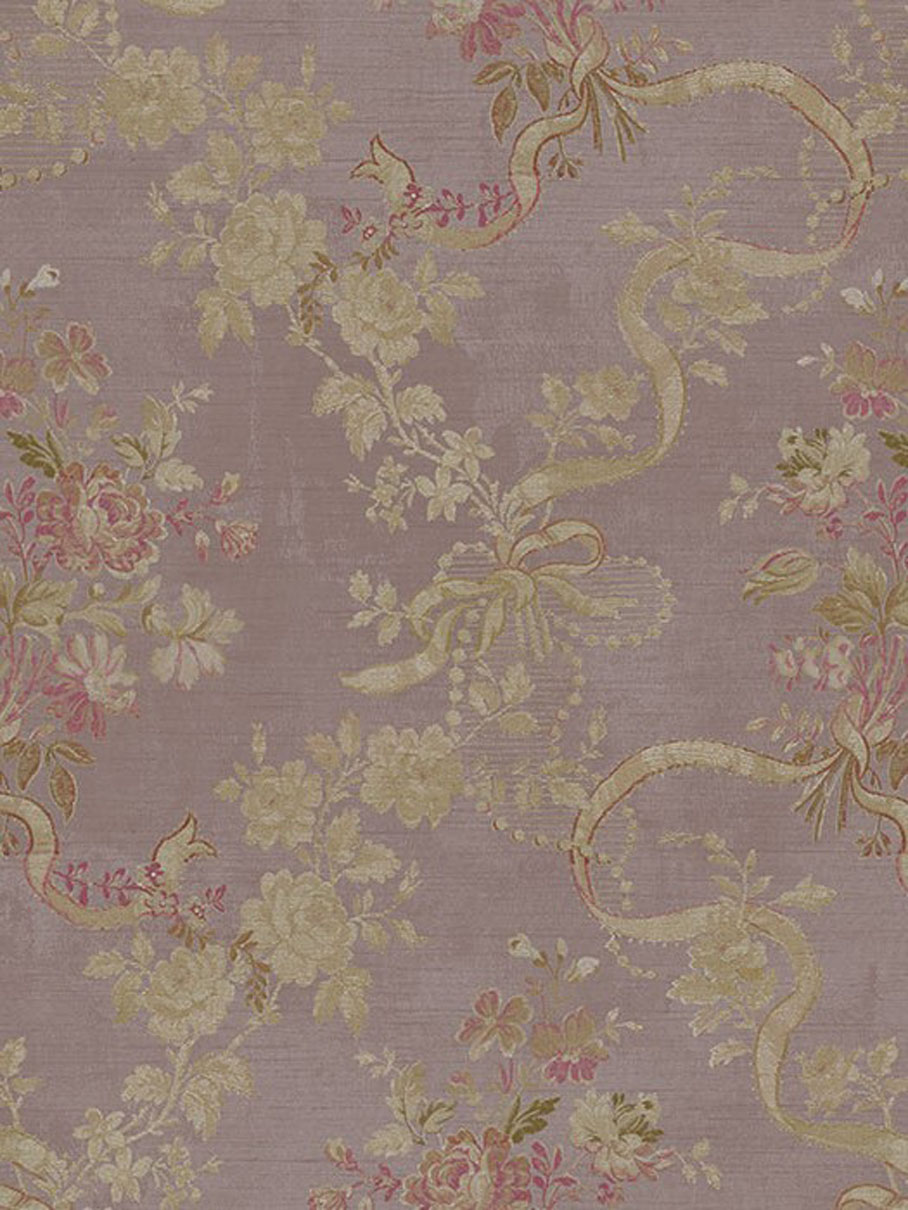 фото Дизайнерские обои seabrook tapestry, сша, акрил/бумага, моющиеся, фиолетовые, 0,52х10м