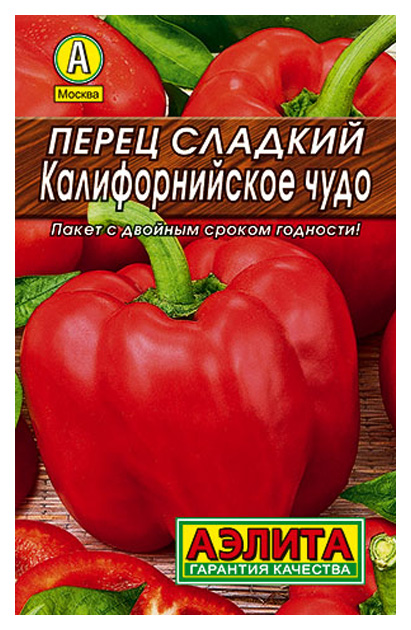 

Семена перец сладкий Аэлита Калифорнийское чудо 00-00564856 1 уп.