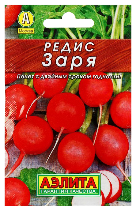 

Семена редис Аэлита Заря 00-00572521 1 уп.